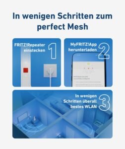 FRITZ!Mesh Set 2700 WiFi 7, 3er-Set, bis 6,5 Gbit/s, für 5–7 Räume – Bild 11