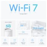 TP-Link Deco BE65-5G WiFi 7 Router, 5G SIM, Tri-Band, 3× 2.5G Ports – Bild 4