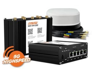 SELFSAT MWR 5560 eSIM 5G WLAN Router + SATCO 5G Antenne, Weiß – Bild 2