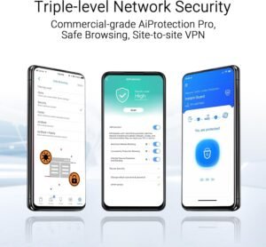 ASUS ZenWiFi BT8 WiFi 7 AiMesh Router, Tri-Band, 3er-Pack – Bild 13