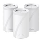 TP-Link Deco BE65 WiFi 7 Mesh Set, 3er-Pack, Tri-Band, 4× 2.5G Ports